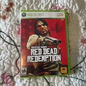 red dead redemption xbox 360 video game